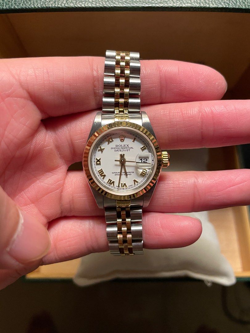 Two tone lady rolex jamb datejust