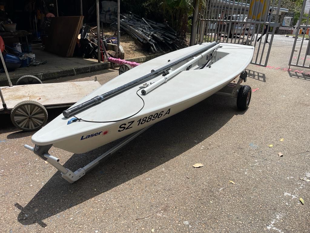 Laser Boat for Sale 4.7 Radial Sail, Sports Equipment, Sports & Games