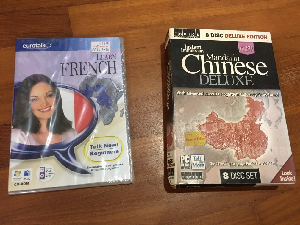 French, Chinese Language Learning Learn French (CDROM) ; Instant