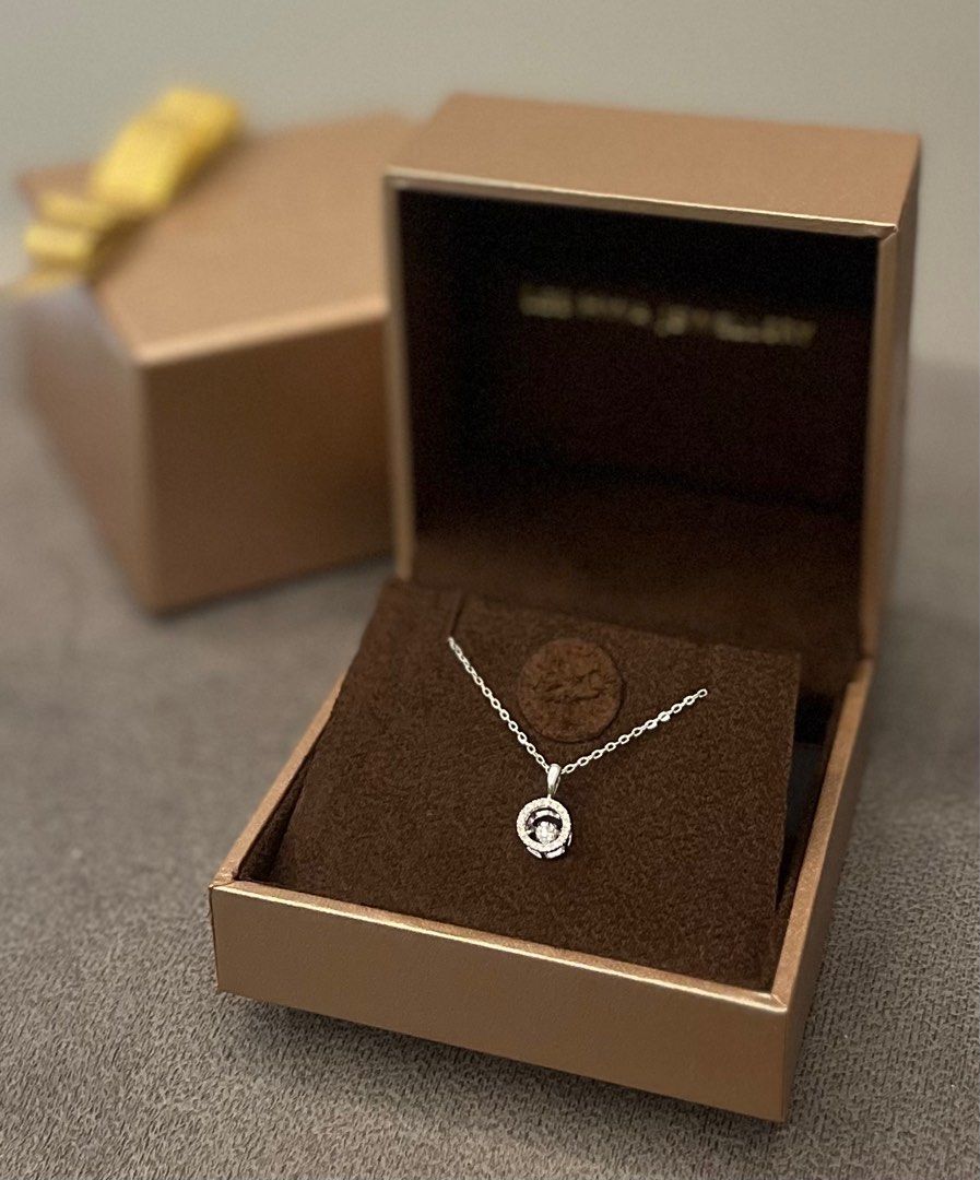 New Lee Hwa Jewelry Dancing Diamond Necklace