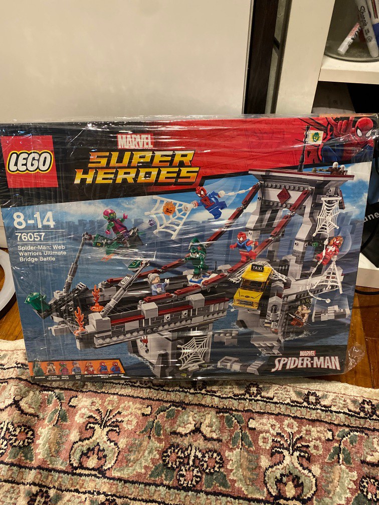 LEGO Marvel 76057 Spider Man Bridge Battle, Hobbies & Toys, Toys ...