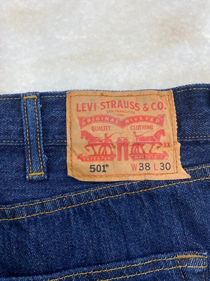 Levis 501 deals w38 l30