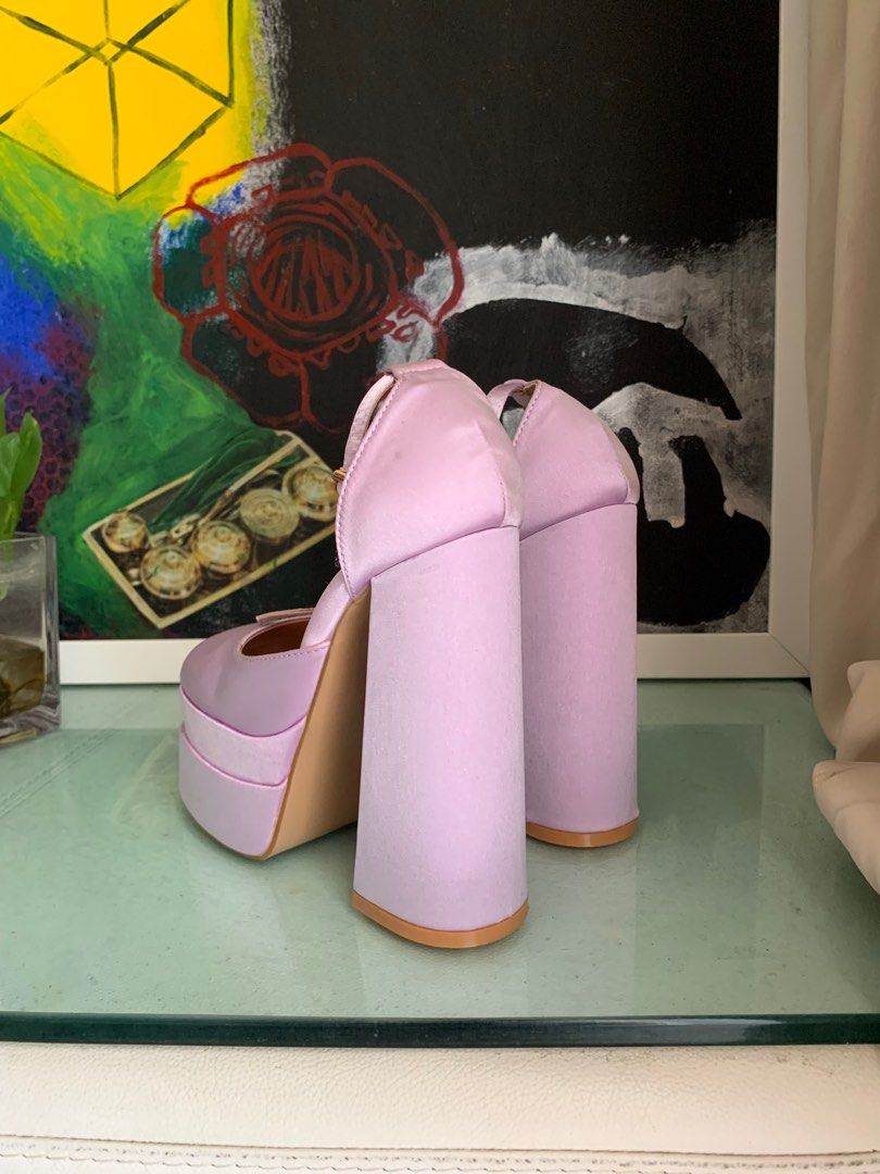 Lilac Versace Dupe Heels Ariana Grande Inspired