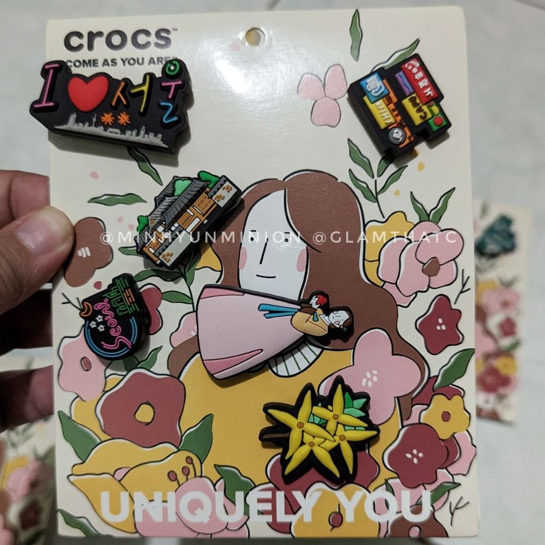 Limited Edition Original Korean Crocs Jibbitz (Jeju, Seoul, Busan