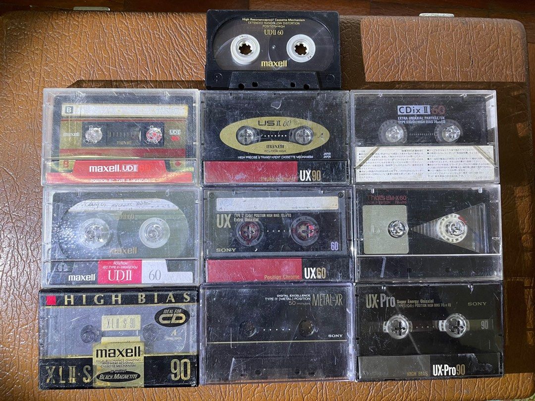 Lot Type II Chrome Type IV Metal Tape Cassette Hifi Using /  Maxell,Sony,Goldstar,Thats Selling in lot, Hobbies & Toys, Music & Media,  CDs & DVDs on Carousell
