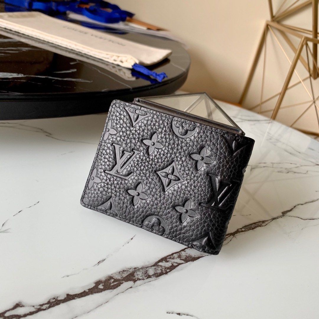 Louis Vuitton Slender Wallet Black EPI