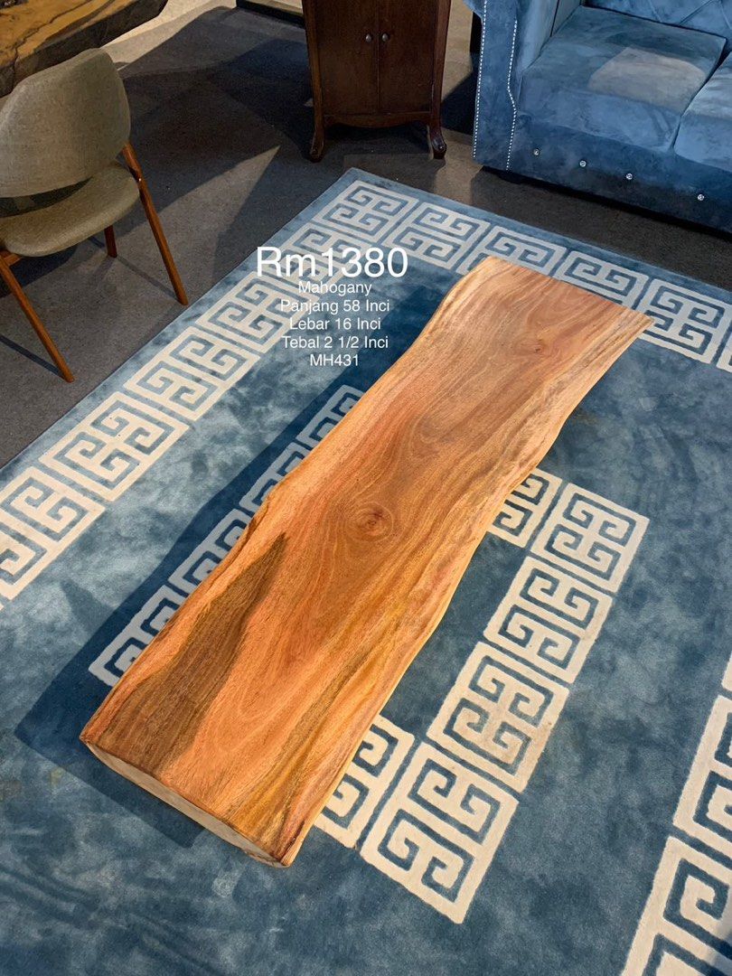 Mahogany Study Table, Furniture & Home Living, Furniture, Tables & Sets