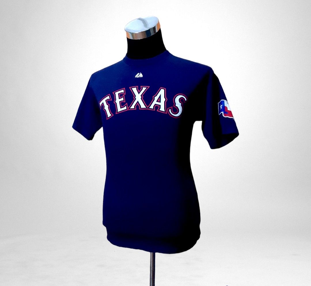 JOSH HAMILTON Texas Rangers 1990's Majestic Cooperstown Throwback