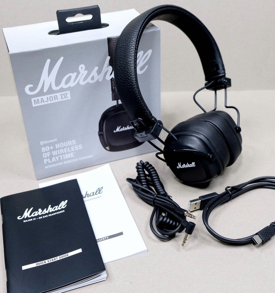Marshall Major IV 全新僅試戴正版保證, 音響器材, 頭戴式/罩耳式耳機 