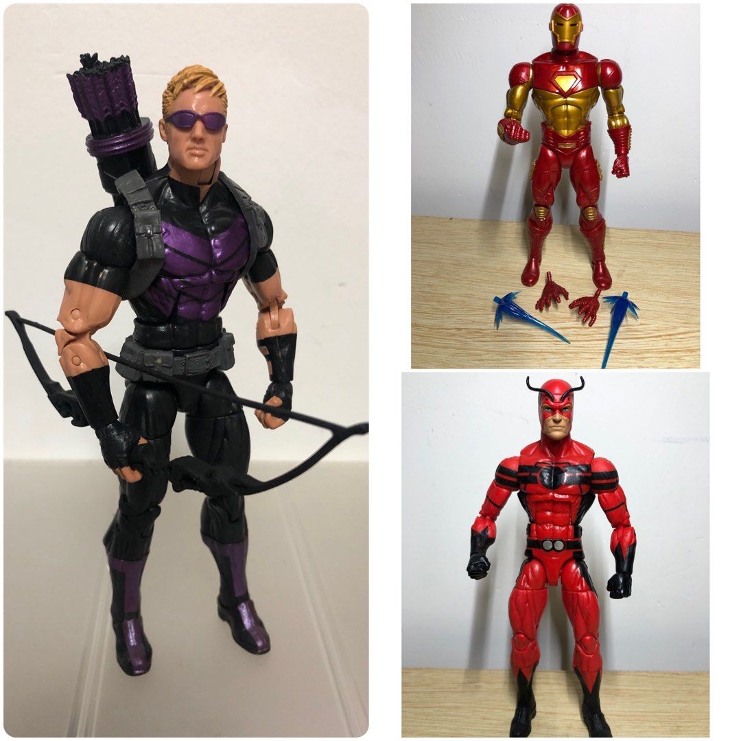 Roml Marvel legends ROML Hawkeye giant man modular iron man giantman ironman ...