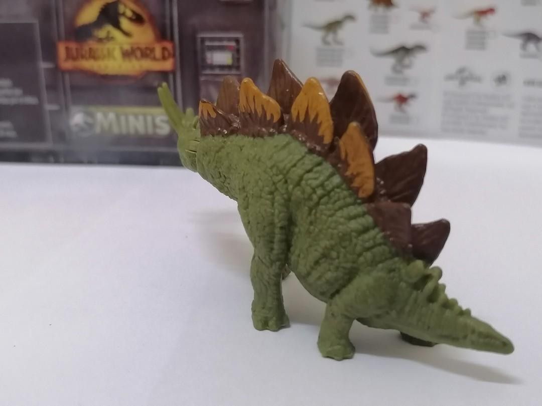 Mattel 2022 Jurassic World Dominion Mini Dino Wave 2 Stegosaurus Green Loose Hobbies