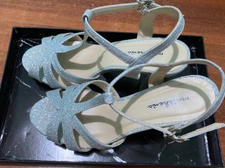 Matthews Silver and Glittering Sandals
