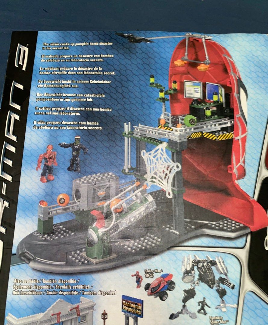 Mega bloks 1931 Spiderman Venom Marvel vol 1 + boite + notice - Jeux & Jouets