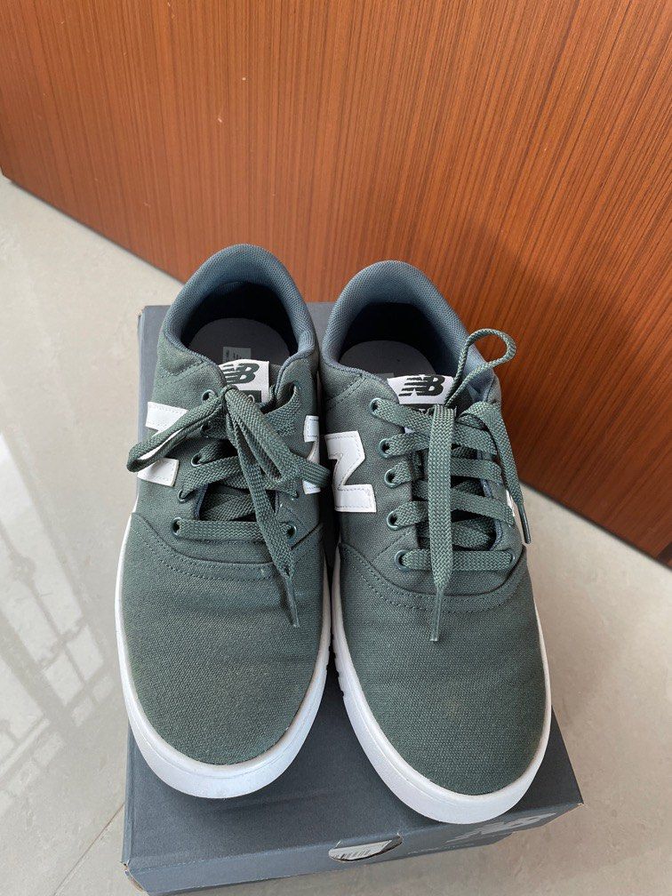 Men s dark green new balance shoes