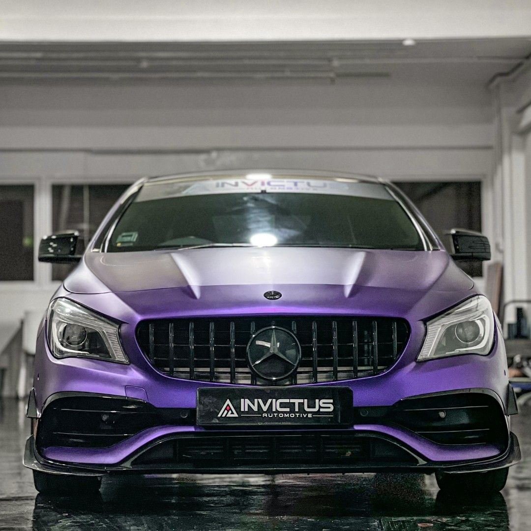 Mercedes CLA Full body vinyl wrap & custom sticker, Car Accessories