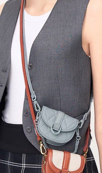 Quilted saddle bag best sale