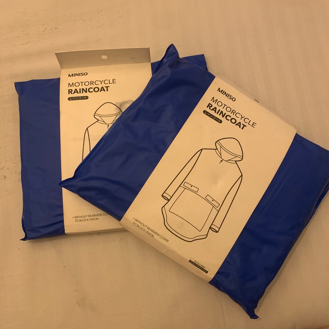 Miniso Motorcycle Raincoat Men s Fashion Coats Jackets and