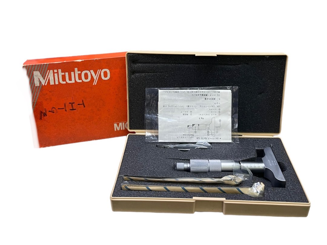 Mitutoyo micrometer manual, Everything Else on Carousell