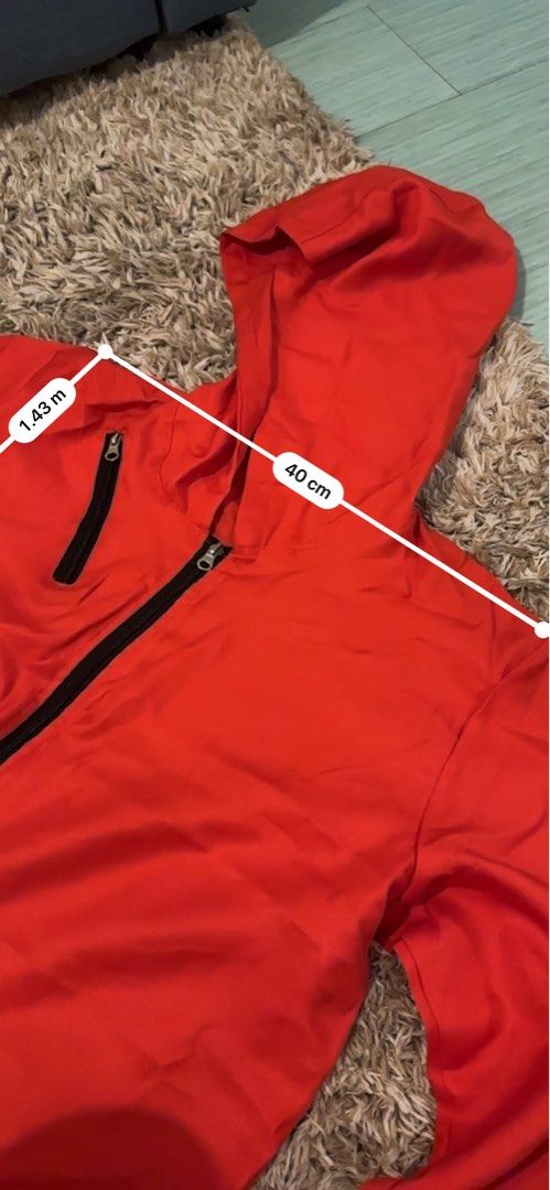 Money Heist Jumpsuit (Category: Sets & Coordinates) located in Santa Rosa. Submitted by amsterdamn (Listing ID 1224297278, Image 3). Description: Used once for Halloween.