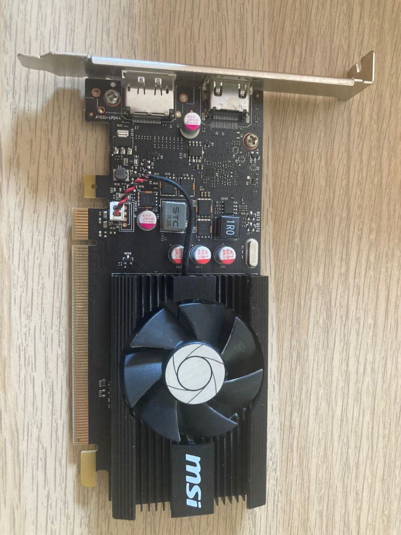 Gt 1030 sales low profile msi