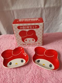 My Melody Set of 2 Small Plates
