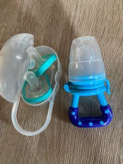 Nanobebe Pacifier with free Baby Feeder Nibbler