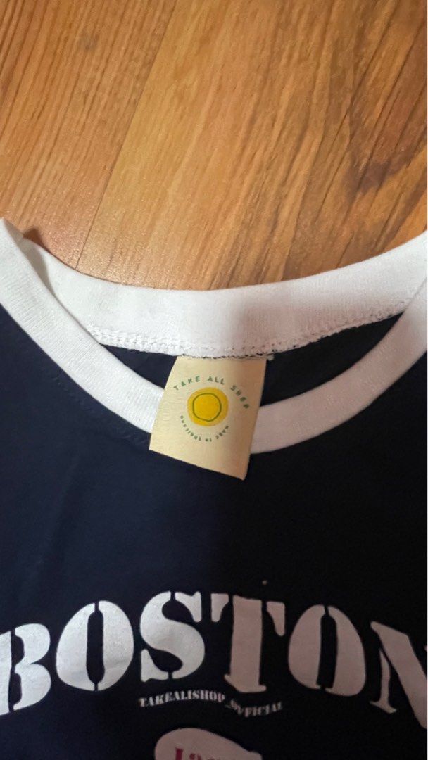 Going Global Baby Tee Navy