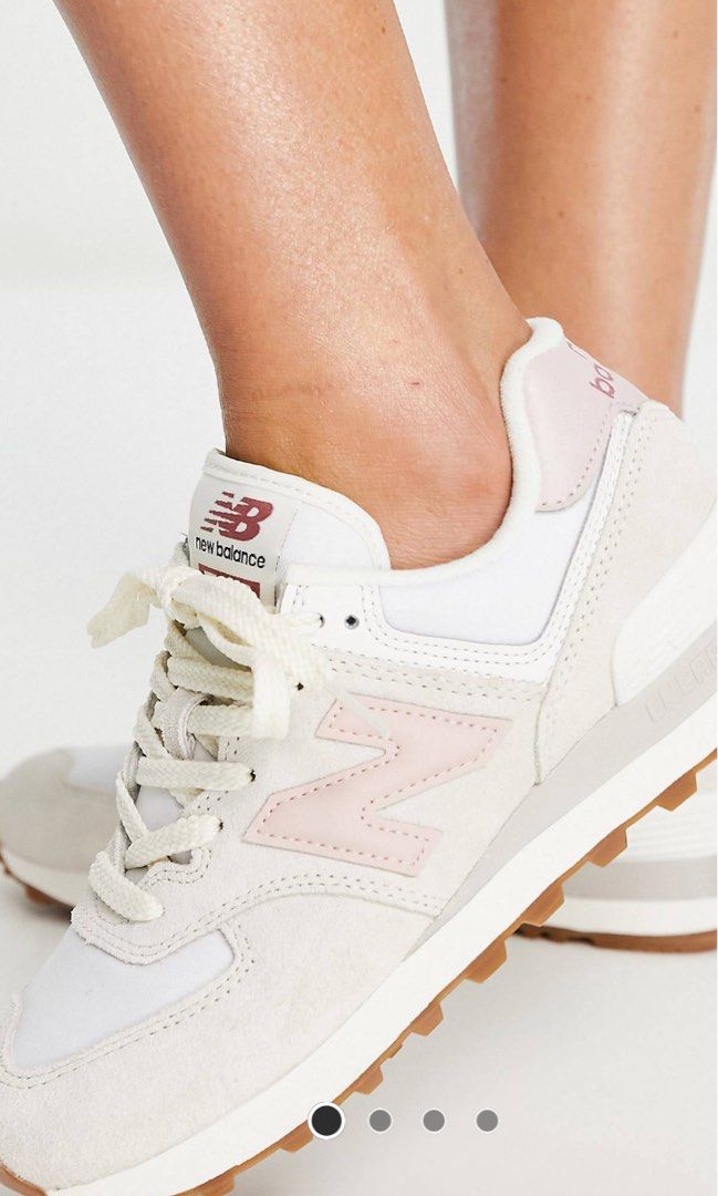 New Balance 574 Trainers In Off White
