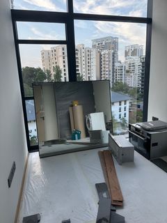 New bathroom vanity mirror for free, two days only!!
