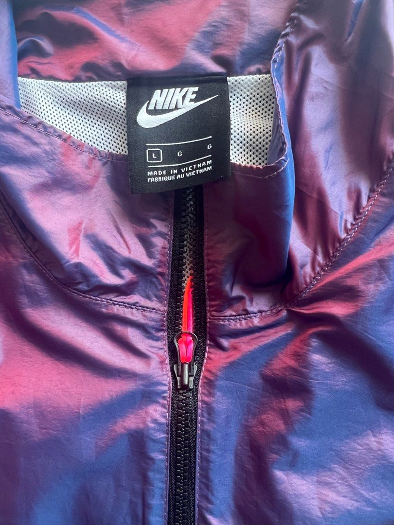 Purple top pullover jacket
