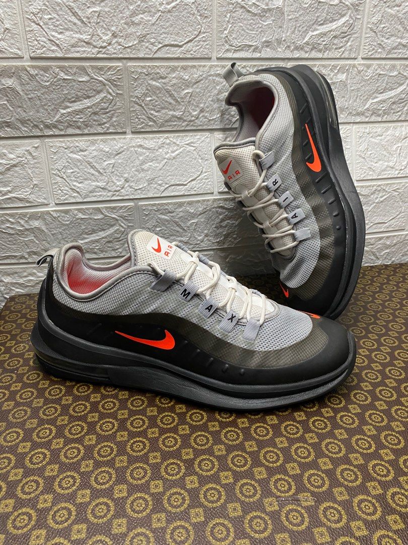 Nike Air Max Axis Wolf Grey Total Crimson Men s Fashion Footwear