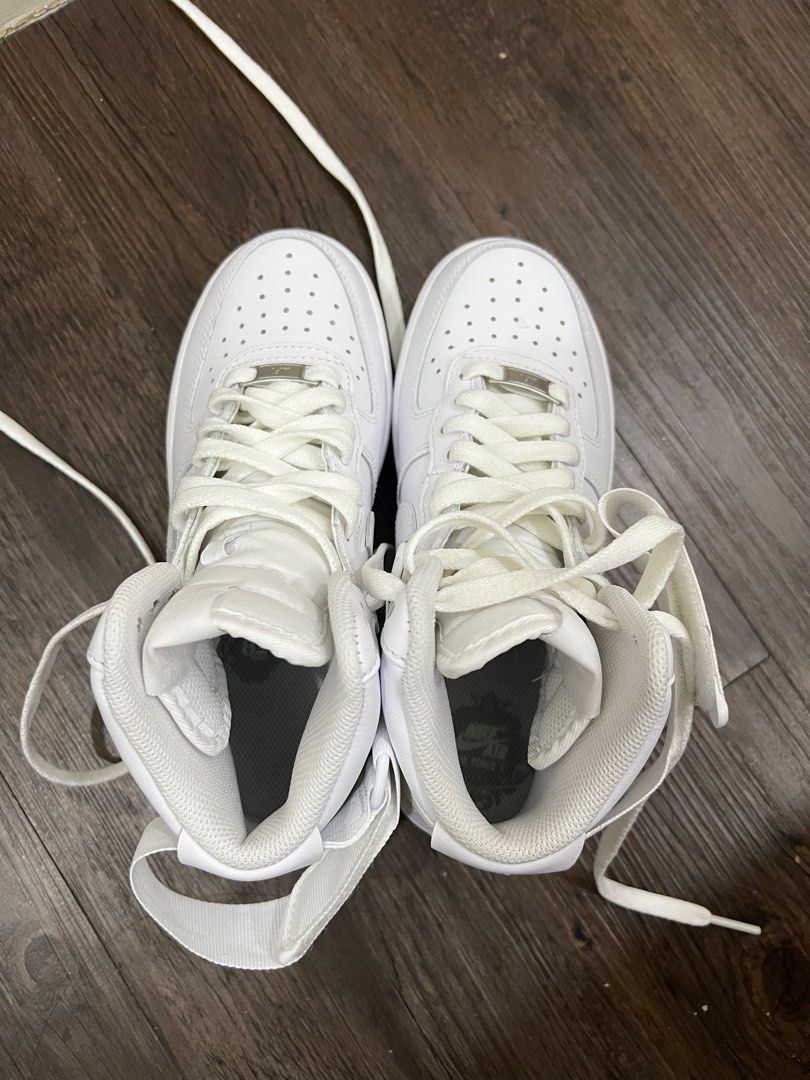 womens all white air force 1