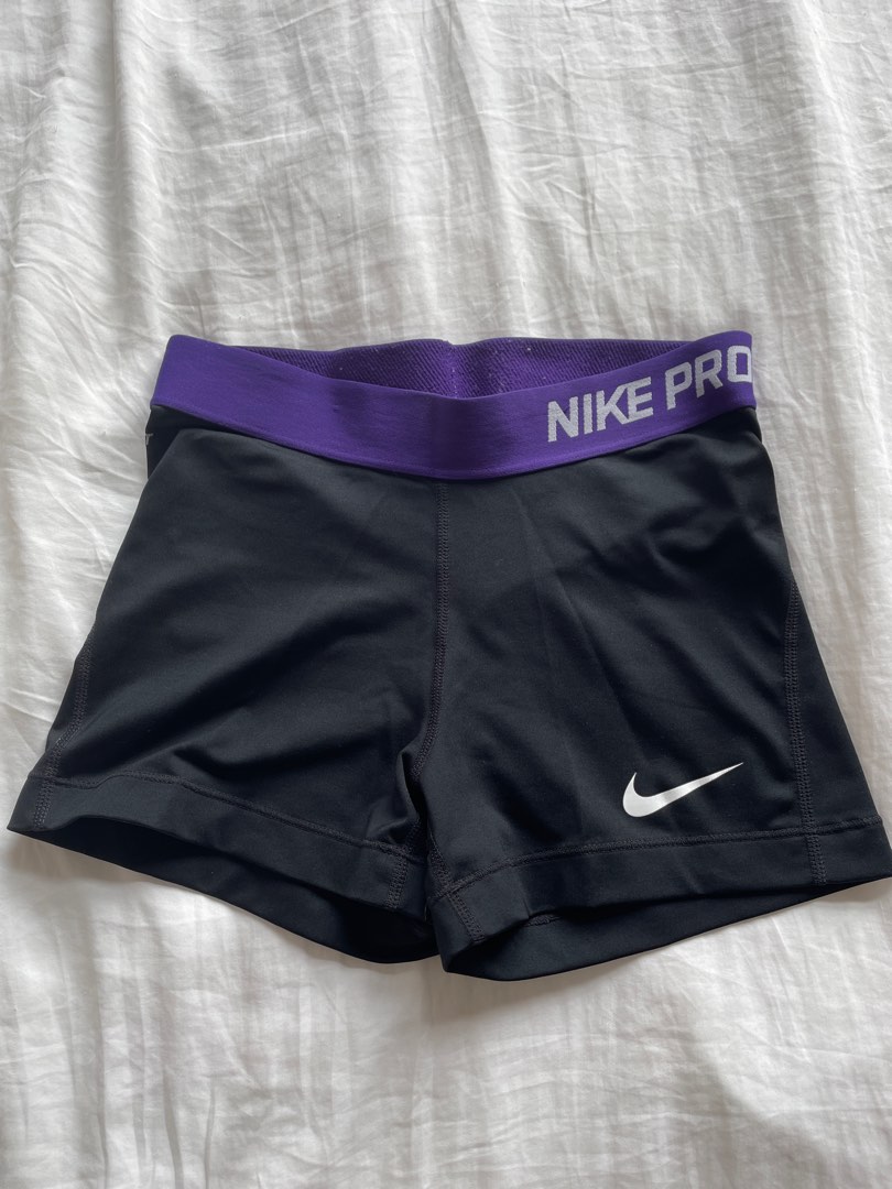Nike Pro Dri Fit Black Shorts Women s Fashion Activewear on