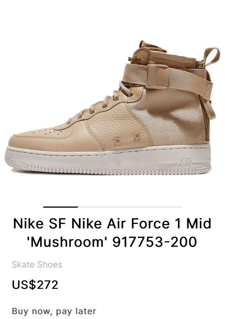 Air force hotsell 1 mid mushroom