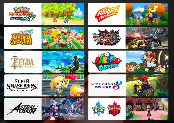 🔥 NINTENDO SWITCH DIGITAL GAMES The Legend of Zelda: Breath of the Wild  Super Mario Party Mario Kart 8 Deluxe Pokemon Pokémon Legends: Arceus  Splatoon