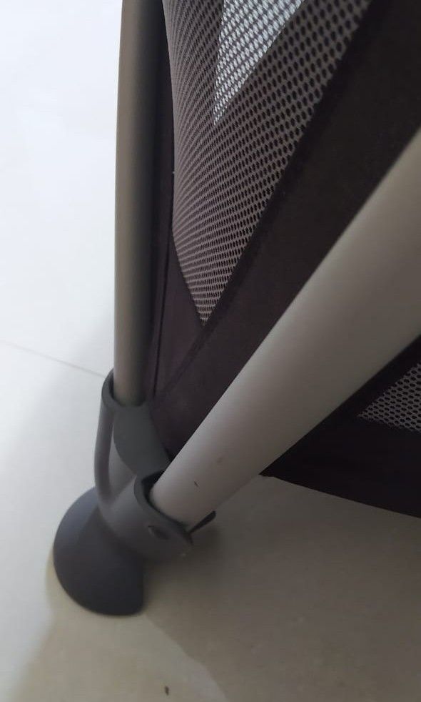 Bundling Nuna Sena Baby Crib in Night (Black) + Kasur Latex Doogle