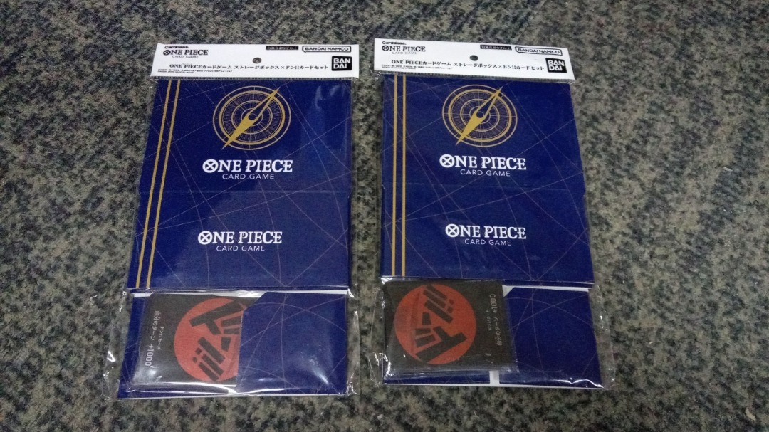 One Piece Card Game Storage X Don! Bandai, Hobbies & Toys, Toys & Games on Carousell