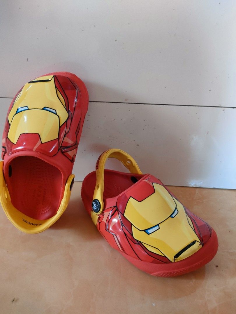 Crocs iron clearance man light up