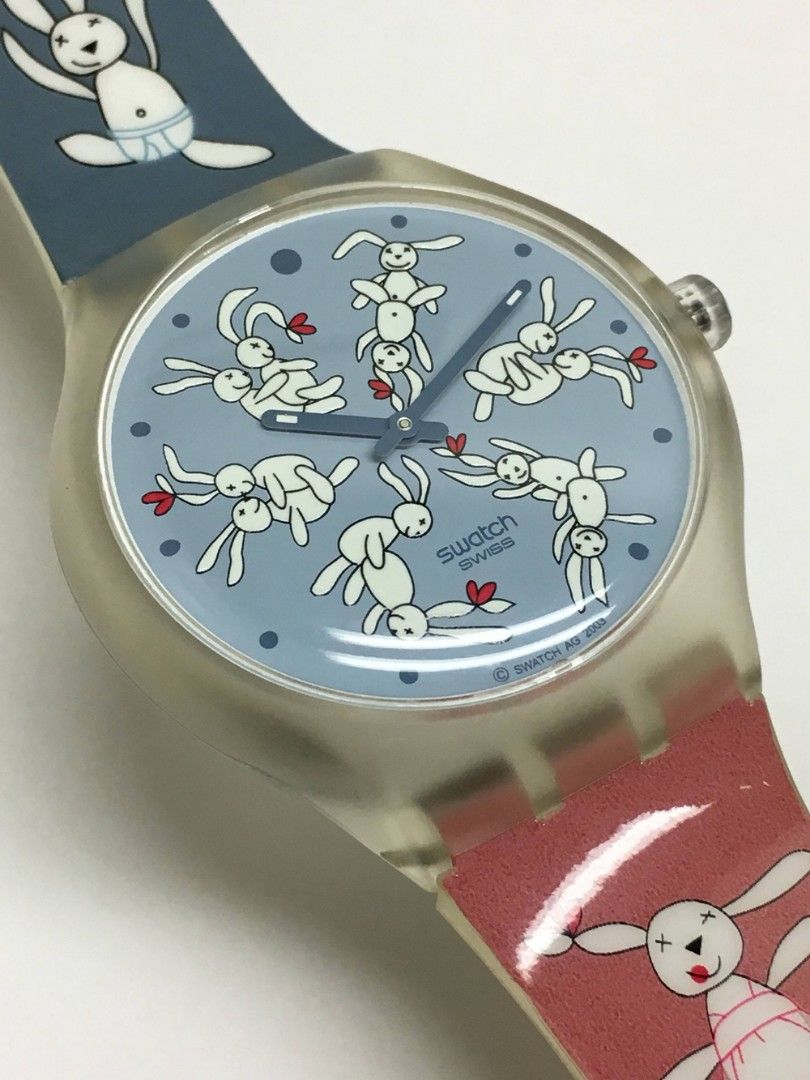 Trend Jam Viral Original Swatch Rare Watch Touch Bunnysutra