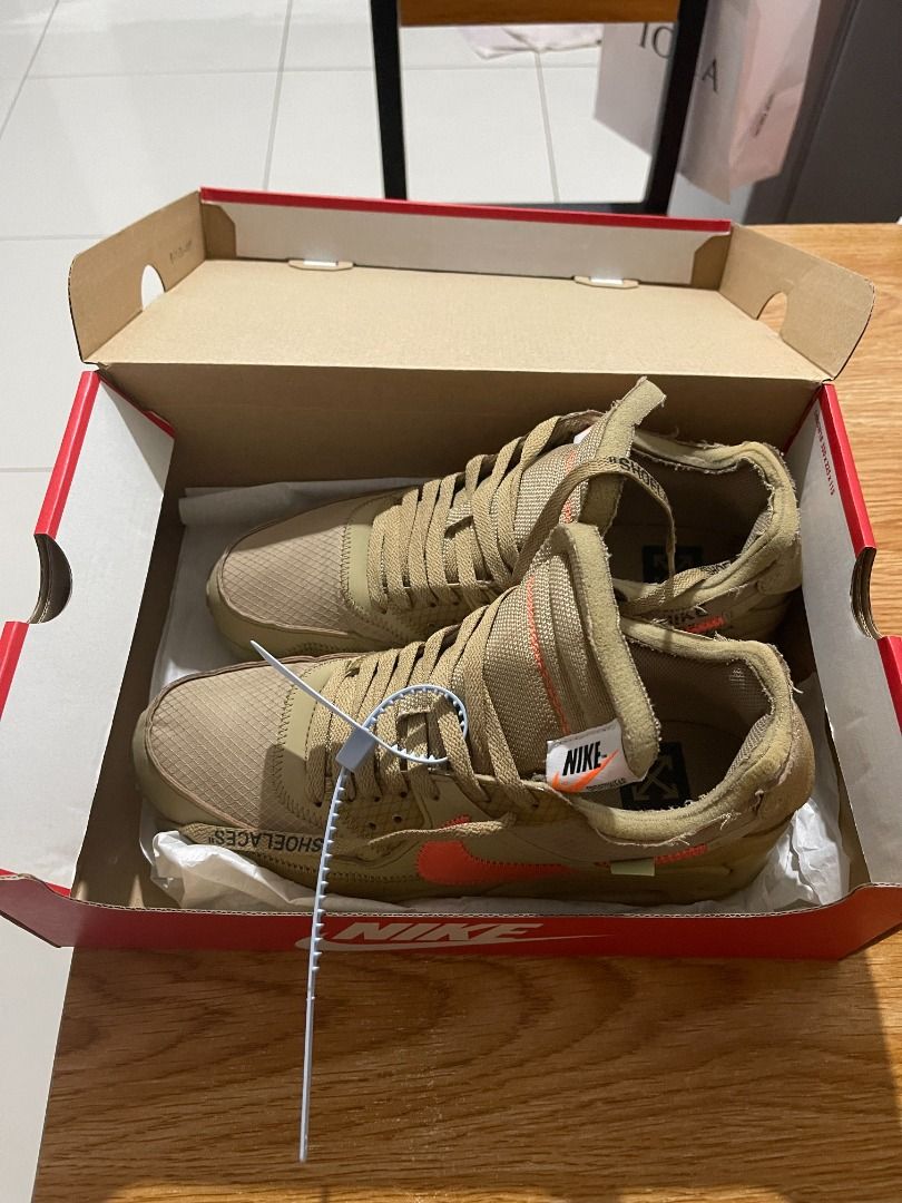 Nike air max 90 x off white resell store