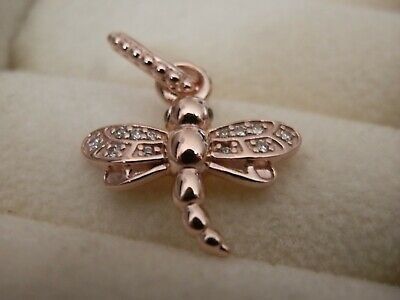 Pandora authentic Sales Rose Gold Dragonfly Pendant Women s