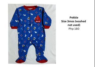 Pekkle Baby Sailor Frogsuit