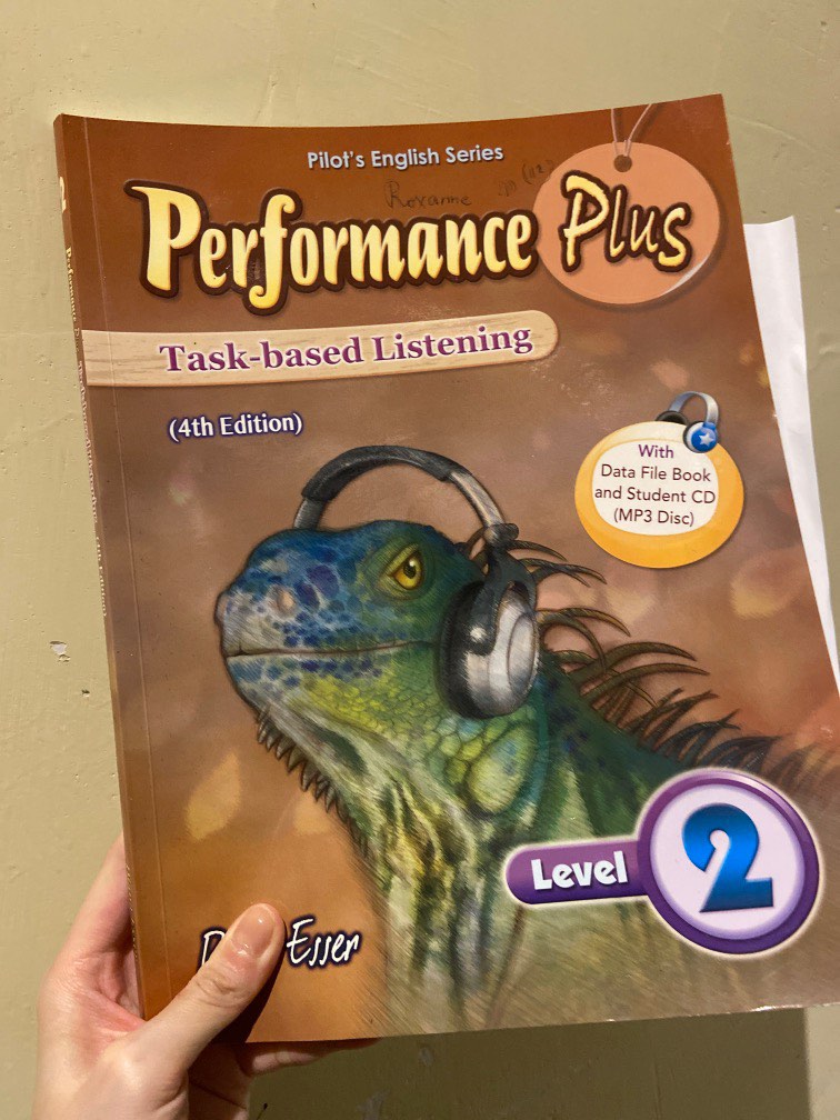 Performance Plus Task based Listening level 2, 興趣及遊戲, 書本 & 文具, 教科書 ...