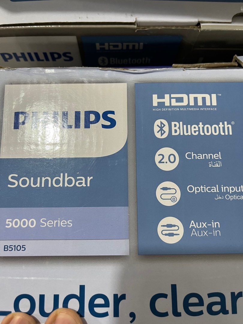 Philips Soundbar (Category: Soundbars, Speakers & Amplifiers) located in Angono. Submitted by im_jayleonillo (Listing ID 1224261750, Image 2). Description: For Sale -Wareshouse Display -Good As new -All working -No issue Philips SoundBar 5000Series P 2300 Location: Angono Rizal Can do meet up around Eastwood Libis Q.C or Tomas Morato.