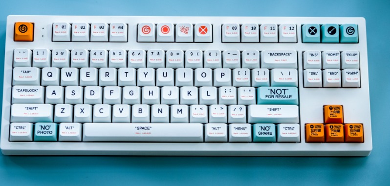 Plastic Key Cap MDA High PBT Ball Cap 164 Key Personality Small Full ...