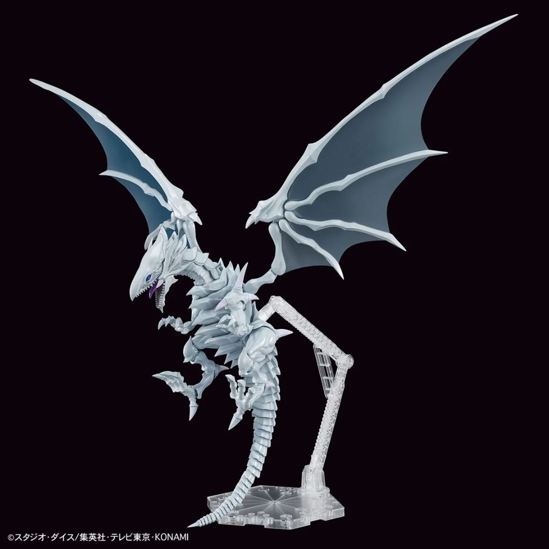 Po Figure Rise Standard Amplified Blue Eyes White Dragon Yu Gi Oh Hobbies And Toys Toys 6280