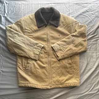 polo ralph lauren 古著卡其 燈芯絨 羊羔毛 哈靈頓外套