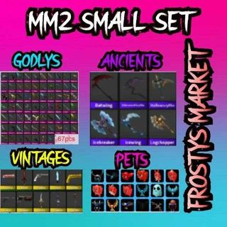 Murder Mystery 2 (MM2) Small Set with Pet Set, Hobbies & Toys