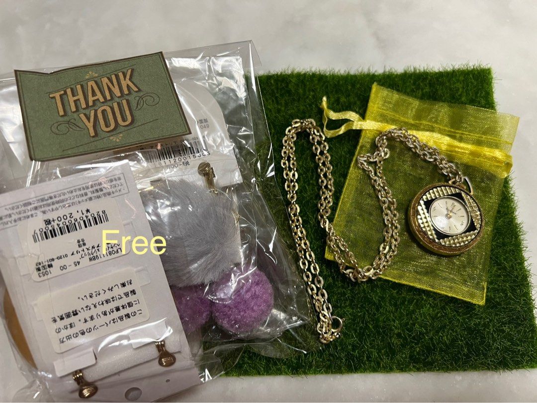 Promo with free earings fixed price (Category: Other Accessories) located in Naga. Submitted by luckyjewels (Listing ID 1224216061, Image 1). Description: .