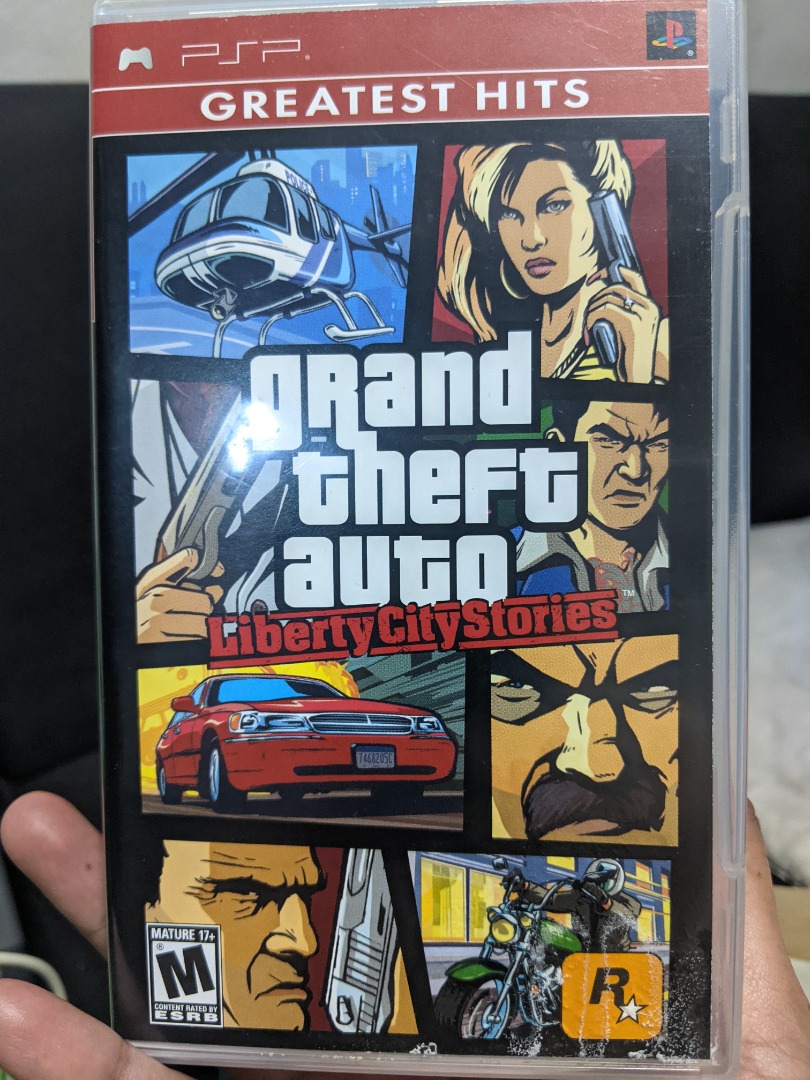 PSP UMD GameGrand Theft Auto, Video Gaming, Video Games, PlayStation